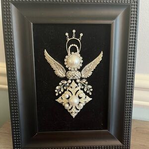 Refurbished jewelry, art, Angel Gigi 8 x 10